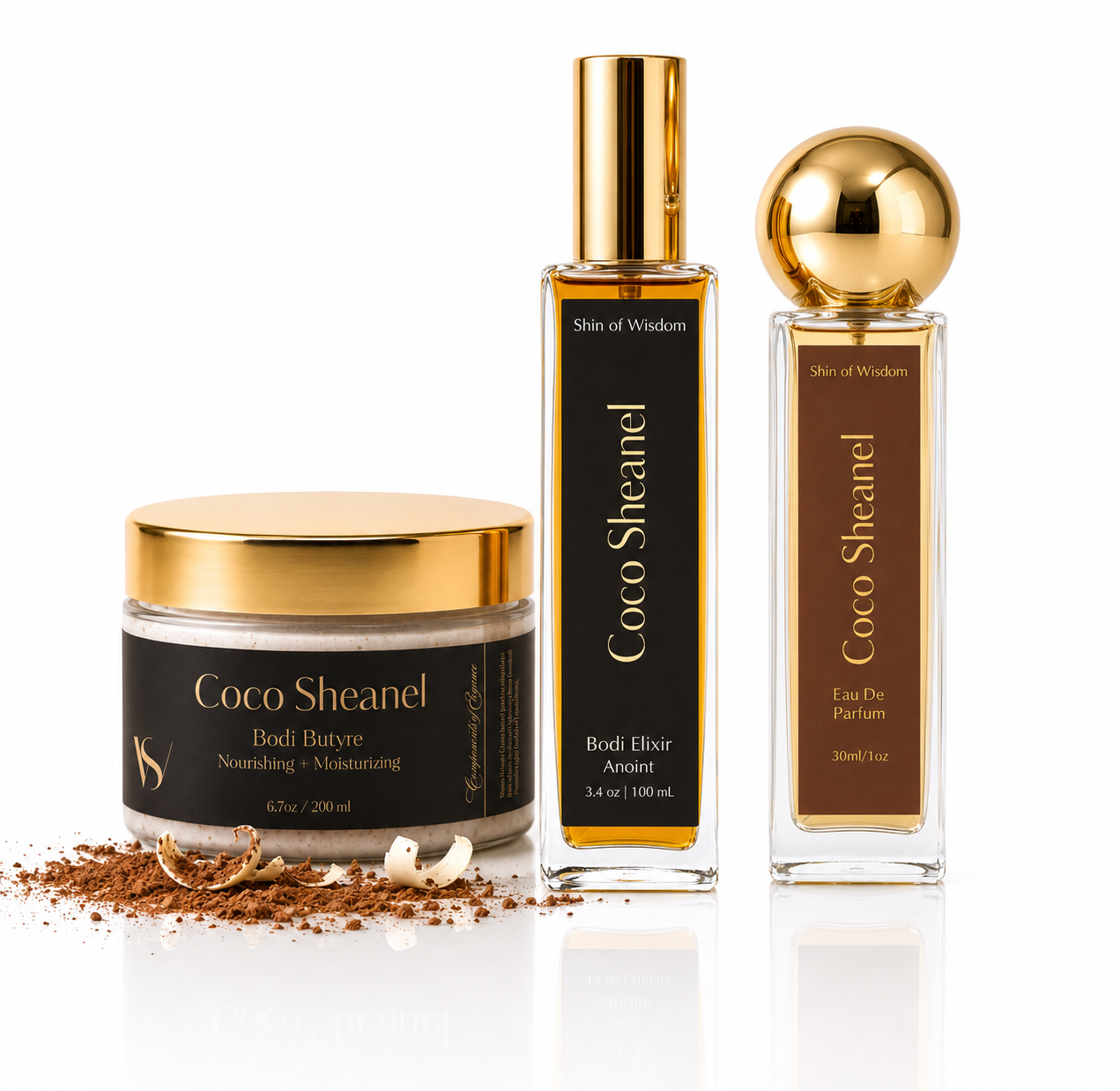 Coco Sheanel- Bodi Butyre & Parfum Bundle